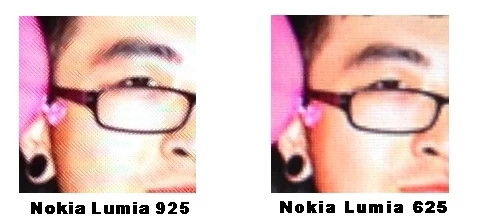 nokia lumia 625 display