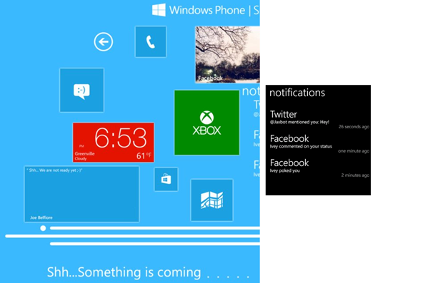 Notif2 | update gdr3 | <!--:TH--></noscript>[ข่าวลือ] Notification screen และฟังก์ชั่นใหม่อย่าง Appetite อาจมาในอัพเดท GDR3 สำหรับ Windows phone 8 