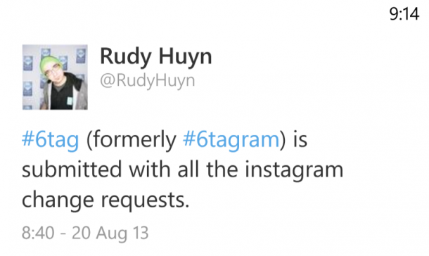 Rudy Hyun Tweet