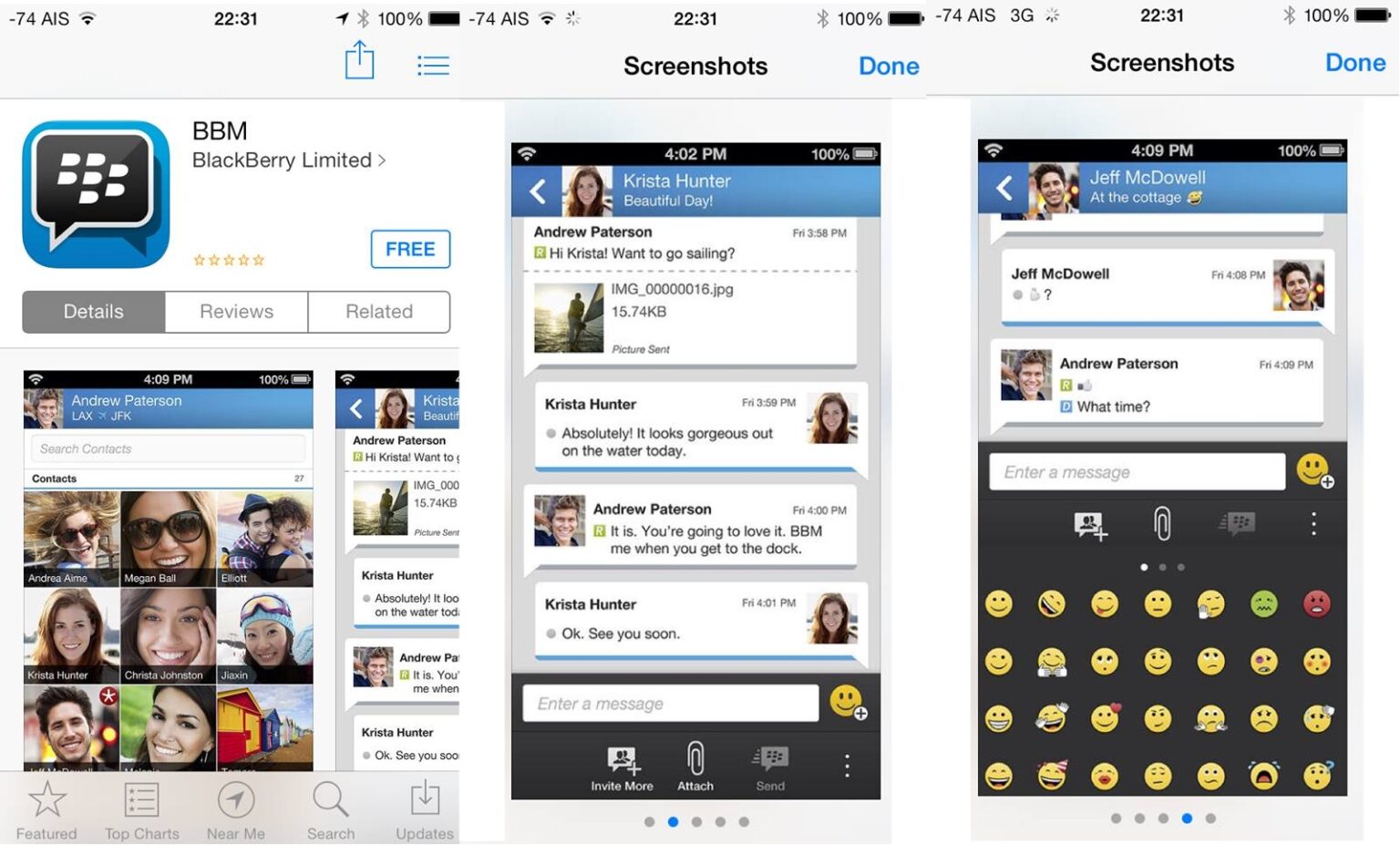 มาแล้วครับ!! BBM สำหรับ iOS ของแท้โดย BlackBerry Limited พร้อมลิงค์ดาวน์โหลด