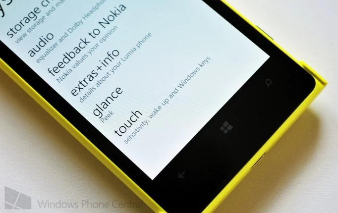 | Amber | <!--:TH--></noscript>Nokia ที่ใช้ Windows Phone GDR2 มิอัพเดตใหม่!! ย้ายเมนู Glance และ Touch มาไว้หน้าหลักการตั้งค่า