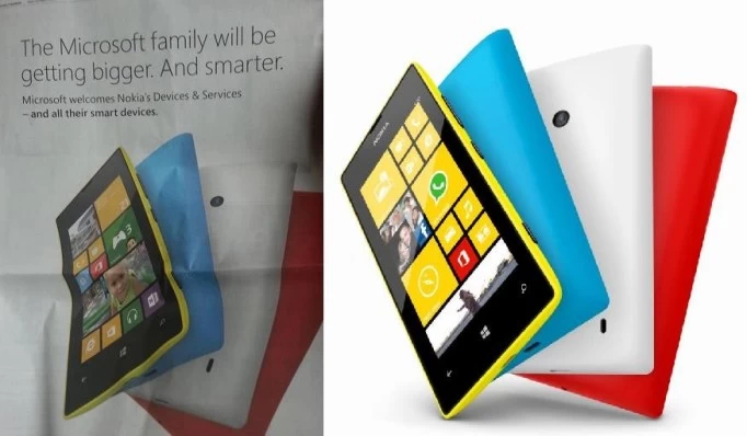 NL520 Ad | NOKIA | <!--:TH-->Microsoft ลงโฆษณา Lumia 520 ในหนังสือพิมพ์ โดยเอาโลโก้ NOKIA ออก?<!--:-->