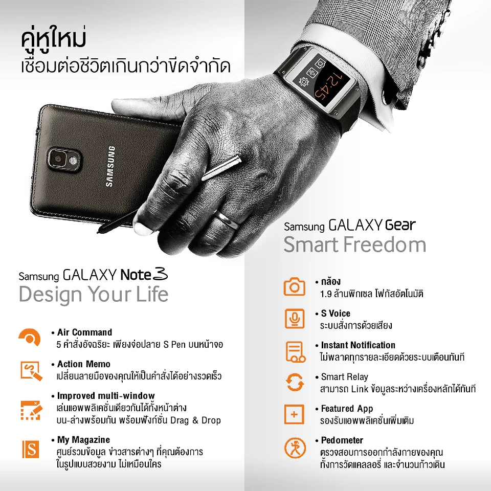 <!--:TH-->Samsung Galaxy Gear เข้าไทยแน่ พร้อมจับคู่ Galaxy Note 3 โชว์ศักยภาพการทำงานครบทุกฟังชั่นอย่างเต็มที่<!--:--> 1 SS Note3 picpost 8 | galaxy gear | <!--:TH-->Samsung Galaxy Gear เข้าไทยแน่ พร้อมจับคู่ Galaxy Note 3 โชว์ศักยภาพการทำงานครบทุกฟังชั่นอย่างเต็มที่<!--:-->