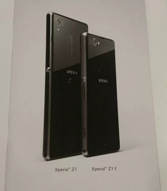 <!--:TH-->Sony Xperia Z1 mini มีอยู่จริง เอกสารของเครือข่าย DoCoMo ของญี่ปุ่นยืนยันใช้ชื่อรุ่นว่า Xperia Z1 f<!--:--> 1 Xperia Z1 f next to Xperia Z1 | Sony (Xperia Series) | <!--:TH-->Sony Xperia Z1 mini มีอยู่จริง เอกสารของเครือข่าย DoCoMo ของญี่ปุ่นยืนยันใช้ชื่อรุ่นว่า Xperia Z1 f<!--:-->