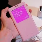 l 30 | S View Cover | <!--:TH--></noscript>ชมชัดๆ S-View Cover สำหรับ Galaxy Note 3 ฝาหนังเย็บรอบกับฟังชั่นที่ใช้งานได้แม้ขณะปิดฝา