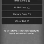 since spreadsheets relies on your phones accelerometer you need to calibrate it based on the type of mattress you have | Application | <!--:TH--></noscript>ฝากกันวันละแอพฯ: Spreadsheets เพิ่มความสนุกให้เรื่องบนเตียง เขย่าให้สุดแรง แผดเสียงให้สุดดัง อึ๊บกันสร้างสถิติเพื่อปลดล็อค (iOS)