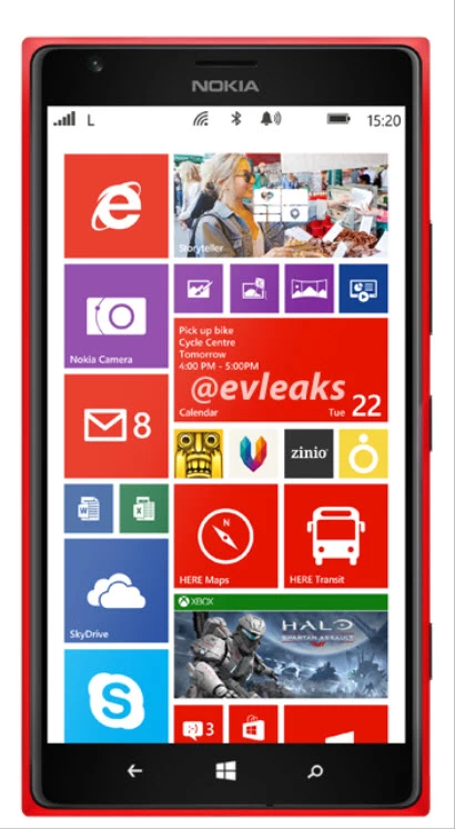Lumia 1520 Red | Lumia 1520 red | <!--:TH--></noscript>ภาพหลุด Press image ของ Lumia 1520 อีกภาพ คราวนี้มาในมาดสีแดงเพลิง