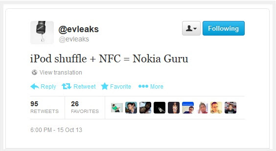 Nokia GuRu Tweets