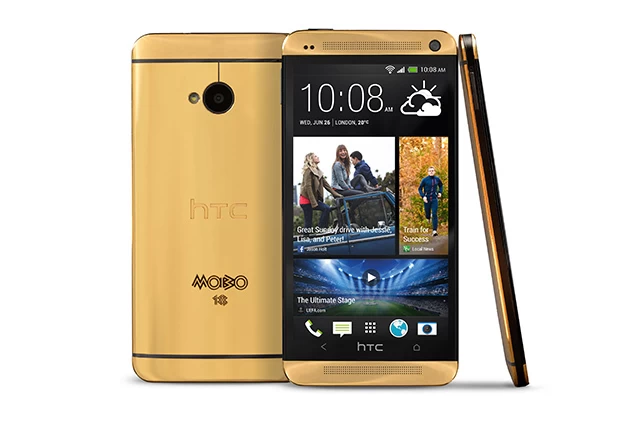 htc one gold edition mobo | gold | <!--:TH--></noscript>จัดไปกับHTC One ทำมาจากทองคำแท้ 18 กะรัต ราคา 140K บาท