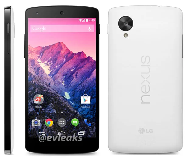nex8usu45whited 1 | Nexus 5 | <!--:TH--></noscript>Nexus 5 เตรียมมาพร้อมสีขาวและดำในวันที่ 1 พย.