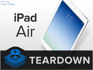 งัด แงะ แกะ ชำแหละล่อนจ้อน : Apple iPad Air โดนแงะยันอุปกรณ์ภายใน iFixit ให้คะแนนความง่ายในการแกะซ่อมแค่ 2 เต็มสิบ