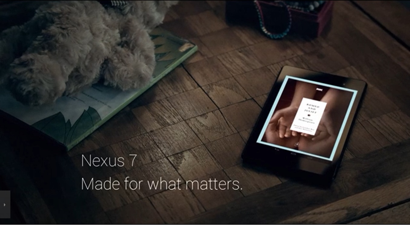 115 | Nexus 1 | Nexus 7 (รุ่นปี 2013) ปล่อย 2โฆษณาออกมาใหม่