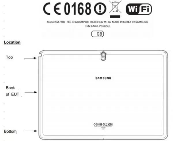 Galaxy Note 12.2 2 FCC 1 | galaxy Note 12.2 | Samsung Galaxy Note 12.2 รุ่น Wi-Fi มีจริง ปรากฏเอกสารผ่านการยื่นขอใบอนุญาตแล้ว