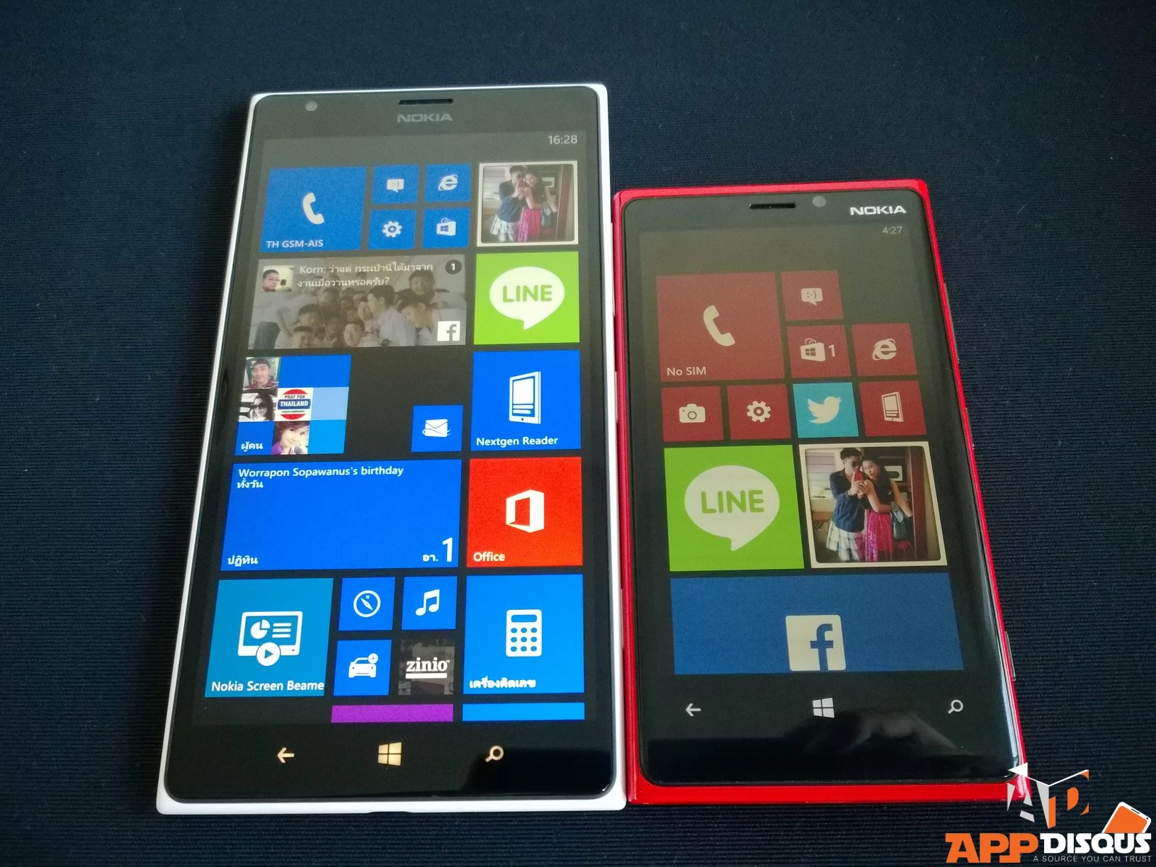 Nokia Screen Comparison 01 | Windows phone 8 GDR3 | ประโยชน์ของหน้าจอที่ใหญ่ขึ้นของ Nokia Lumia 1520 บนระบบ Windows phone มีมากกว่าแค่การเพิ่มพื้นที่แสดงผล แต่มีประโยชน์ในด้านการใช้งานเพิ่มขึ้นด้วย