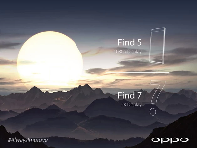 oppofind72kdisplayaam | QHD | ยืนยันว่า Oppo Find 7 จะมาพร้อมกับจอ QHD (2560x1440p) ที่ชัดมาก