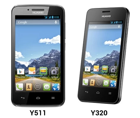 y511 y320 | Huawei ascend | Huawei เปิดตัวตระกูล Ascend-series รุ่นใหม่ทั้ง 4 รุ่นในอินเดีย
