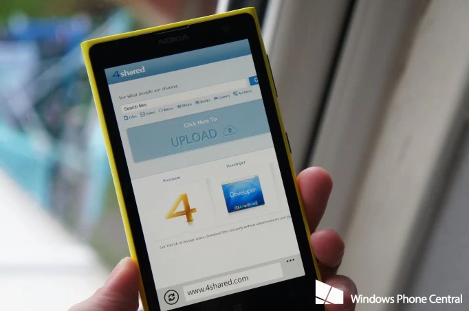 4shared บอก แอพสำหรับชาว Windows phone 8 กำลังอยู่ระหว่างการพัฒนา 4Shared บอก แอพสำหรับชาว Windows Phone 8 กำลังอยู่ระหว่างการพัฒนา