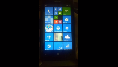 ภาพยืนยันสร้างความอุ่นใจ Windows Phone 8.1 ใช้ได้ยันเครื่องเล็กสุด Lumia 520 โชว์รันระบบ WP 8.1