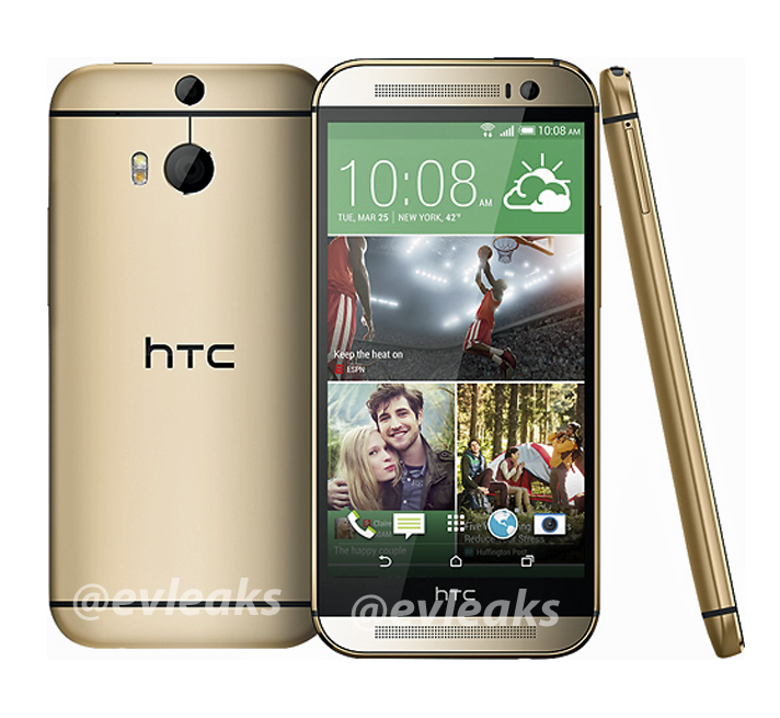 htc one leak | m8 | ภาพ HTC M8 สีทองมาแล้ว งดงาม ลำโพงคู่, กล้องหลังคู่, แฟลช LED คู่ “HTC The All New One”