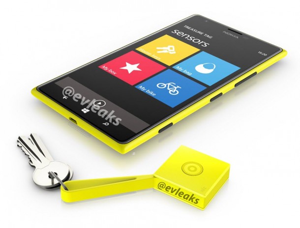 lumia 1520 with treasure tag | NOKIA | Nokia ปล่อยแอพ Treasure tag ให้ดาวน์โหลดกันแล้ว ส่วนตัวอุปกรณ์คาดว่าจะตามมาอีกไม่นาน อาจเปิดตัวในงาน MWC2014