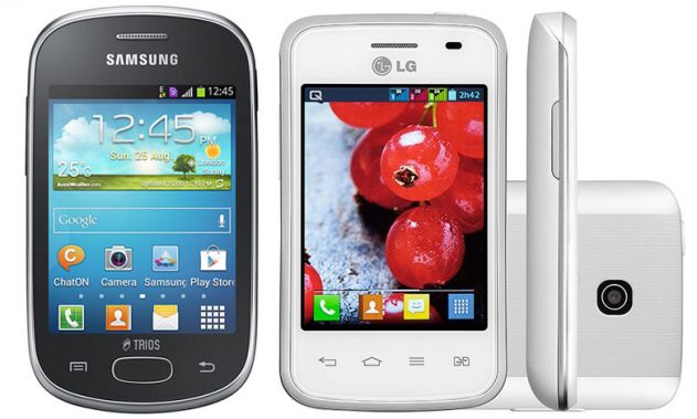 triplesimphones | Galaxy Star Trios | Samsung และ LG เริ่มต้นปฐมบทแห่งมือถือระบบสามซิมการ์ดแล้ว ด้วย Galaxy Star Trios และ Optimus L1 II Tri