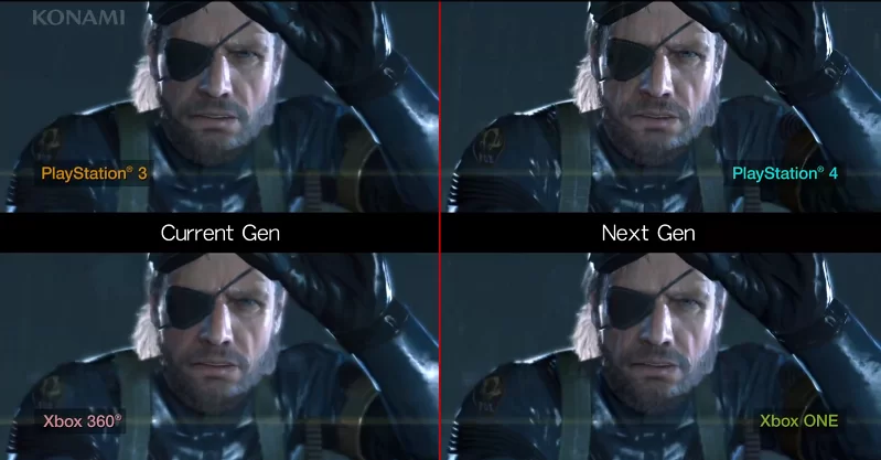 28 | playStation 3 | ถ้าคุณยังกังขา ภาพ PlayStation 3,4 และ Xbox 360, One ต่างกันแค่ไหน 'Metal Gear Solid V' ไขข้อข้องใจให้ครับ