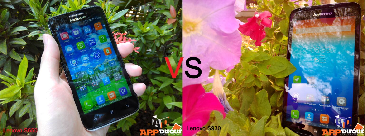 ศึก Battle พี่น้องร่วมสายเลือด Lenovo S930 VS. Lenovo S650