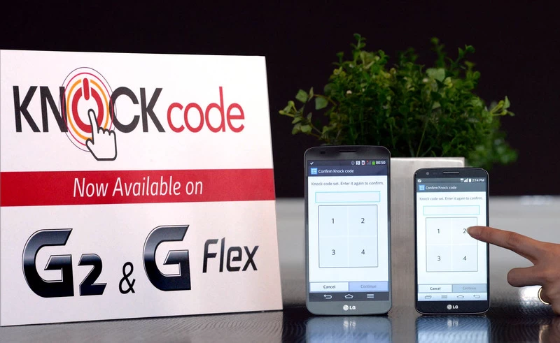 LG Knock code | knock on | ผู้ใช้ LG G2 และ G Flex เตรียมยิ้มแฉ่ง ฟังชั่นใหม่ตัวเด็ด Knock Code จะมาให้ท่านได้ใช้งานในเดือนหน้า เมษานี้