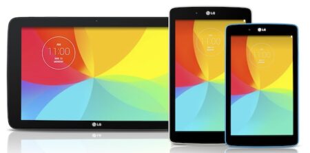 เปิดตัว LG G pad รุ่นล่าสุดจอใหญ่ไปเล็กทั้ง 3 ขนาด 10.1 , 8.0 และ 7.0