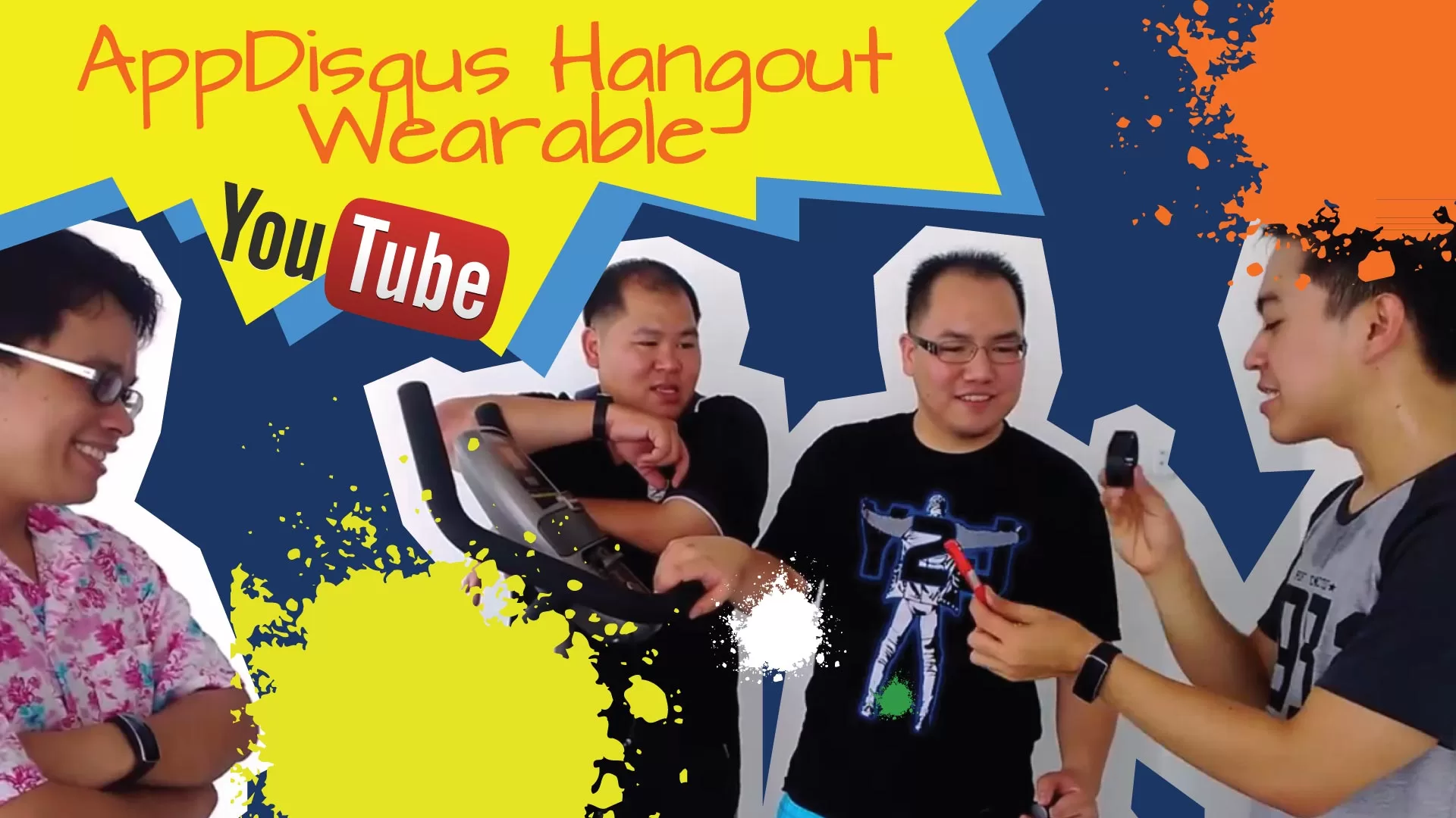 AppDisqus Yotube Cover J 032 | FitBit | รายการ AppDisqus Hangout ตอนที่#34 : วิจารณ์เหล่า Wearable อุปกรณ์ สวมๆ ใส่ๆ