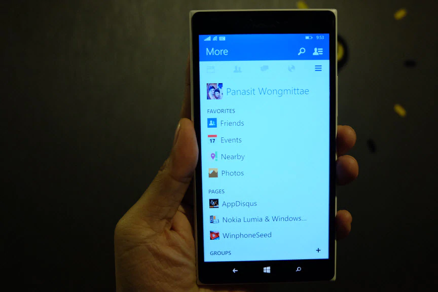 Facebook Beta Lead | facebook for windows phone | Facebook Beta สำหรับ Windows phone อัพเดทใหม่ เปลี่ยนหน้าตาและเพิ่มความสามารถใหม่