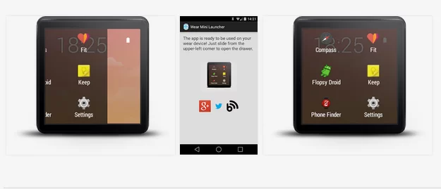 18 | android wear | สมเป็น Android! แอพพลิเคชั่น Launcher ของอุปกรณ์ Android Wear ตัวแรกออกมาแล้วใน PlayStore