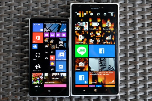 จอ OLED บน Lumia 930 เทียบกับ LCD บน 1520