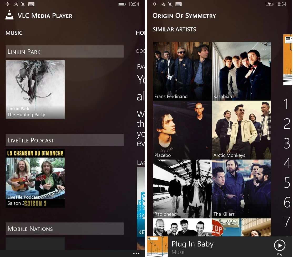 VLC 02 | VLC for Windows phone 8 | VLC Media Player สำหรับ Windows phone เสร็จสิ้นการพัฒนาแล้ว พร้อมตัวอย่างหน้าจอการใช้งาน