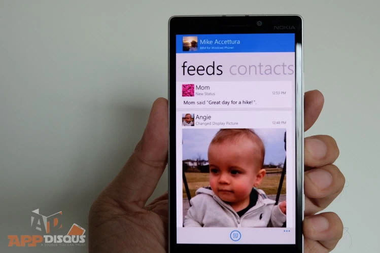 bbm for windows phone 1 | WINDOWS PHONE | เผยโฉมหน้าตาของแอพ BBM บน Windows phone
