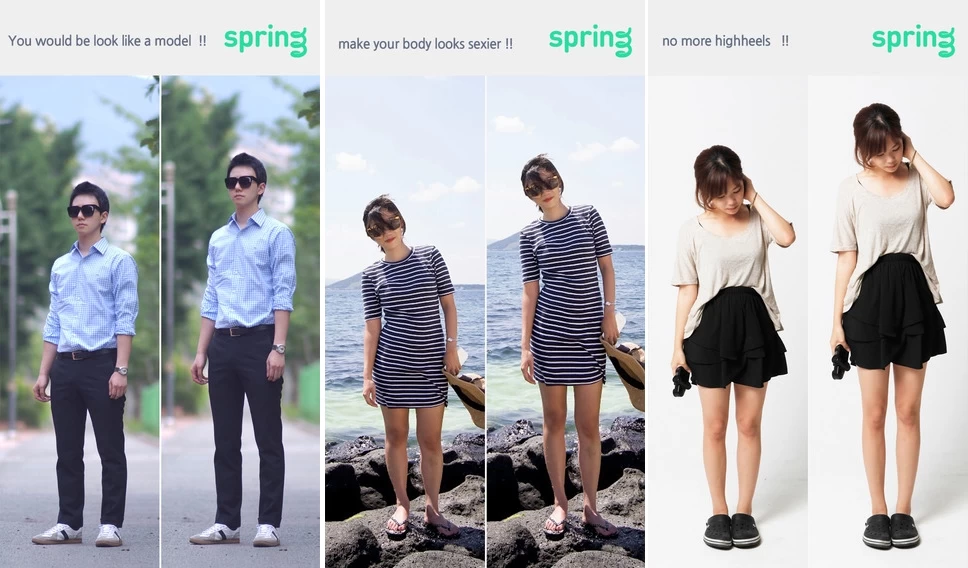 screen568x568 1 | IOS (iPhone/iPad) | [แนะนำแอพฯ] Spring แอพพลิเคชั่นตกแต่งภาพเทรนด์ใหม่ สามารถเพิ่มความสูงได้แบบเนียนๆ ใช้งานง่าย สวยหล่อทันตาเห็น สำหรับ iOS และ Android