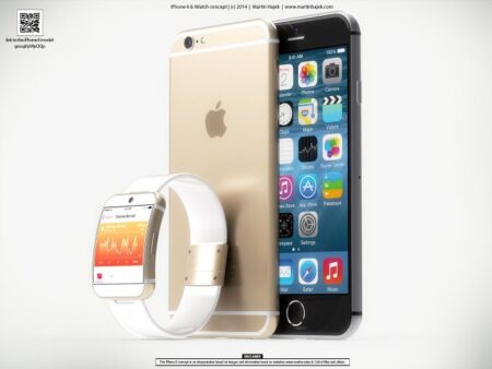 ชมภาพเรนเดอร์สวยๆ? ของ iPhone 6 และ iWatch ที่ถูกจับคู่กัน ก่อนจะเปิดตัววันที่ 9 กันยายนนี้