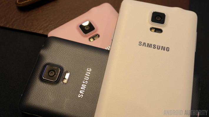 samsung galaxy note 4 black white pink aa b 4 | Galaxy Note 4 | Samsung Galaxy Note 4 และ Galaxy S5 อาจจะได้อัพ Android L ระหว่างปลายเดือนพย. - ต้นเดือนธค.