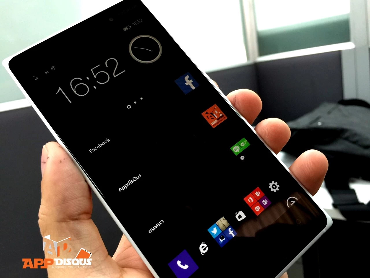 S 2416642 | nokia n1 | [คลิปวีดีโอ] แนะนำวิธีแต่งหน้าจอ Nokia Lumia สไตล์ Nokia Z launcher !!?