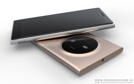 คอนเซ็ป Nokia Lumia 1030 จะใช้บอดี้เป็นอลูมิเนียมและ PureView