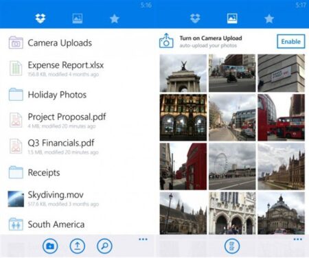 พร้อมดาวน์โหลด Dropbox อัพเดทล่าสุดสามารถอัพโหลดรูปภาพจาก Pictures Hub ได้แล้ววันนี้