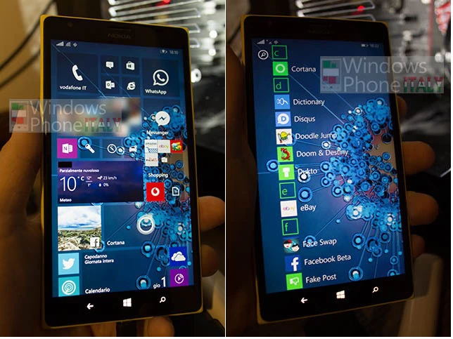 Windows Mobile 10 leak | Windows 10 | [ลือสุดๆ] หลุดภาพหน้า start screen ของ Windows mobile 10