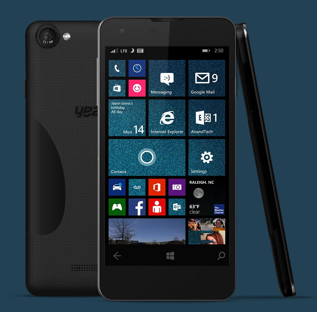 Yezz Billy 5S Lead | Windows phone 8.1 devices | [CES2015] เปิดตัวแล้วมือถือ Windows phone ทางเลือกกับ Yezz Billy 5S