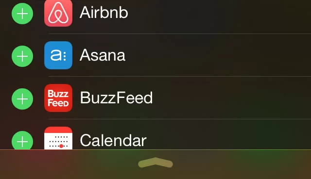 Tips: การปรับแต่ง Widget ใน iOS8 ของiPhone 1 ios widgets 1 | IOS (iPhone/iPad) | Tips: การปรับแต่ง Widget ใน iOS8 ของiPhone