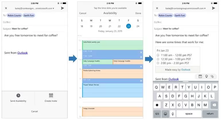 outlook app calendaring | Google Drive | Microsoft Outlook พร้อมทำงานบน Android iOS แล้ว