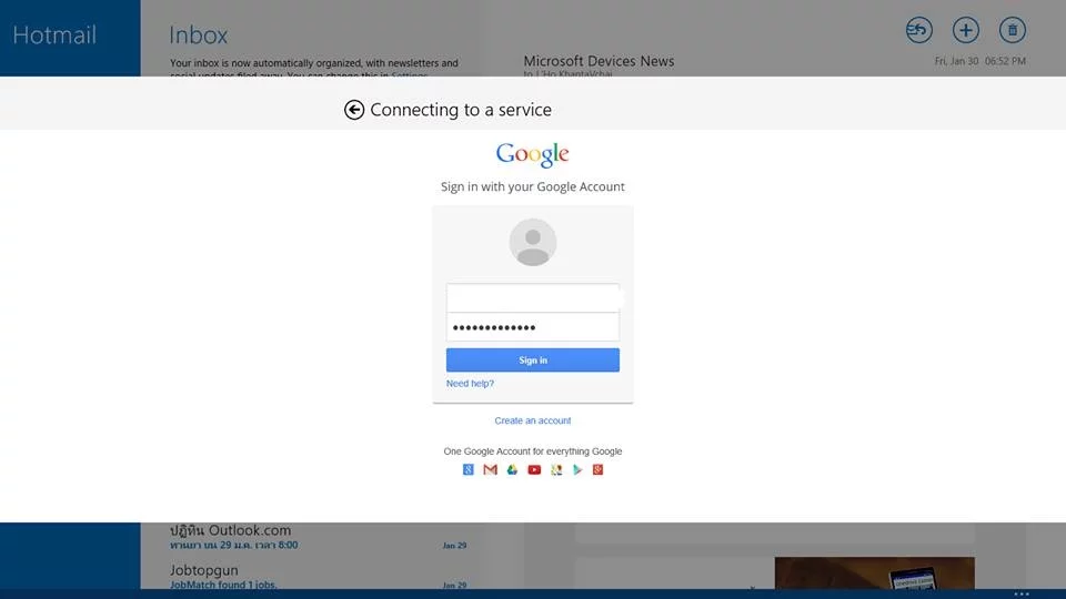 วิธีรวมอีเมลทุกบัญชี Hotmail, Gmail, Outlook, Apple Mail ไว้ในแอพฯ เดียว วิธีรวมอีเมลทุกบัญชี Hotmail, Gmail, Outlook, Apple Mail ไว้ในแอพฯ เดียว