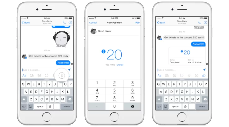 payments in messenger | Facebook Messenger | Facebook Messenger ให้คุณโอนเงินให้เพื่อนได้แล้ววันนี้