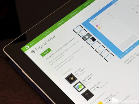 PayPal Here สำหรับ Windows 8.1 มาถึงแล้วพร้อมส่วนลดการโอน