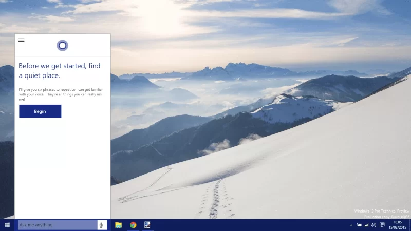 windows learn voice | Build 10036 | Cortana บน Windows 10 สามารถเรียนรู้เสียงของคุณได้แล้ว