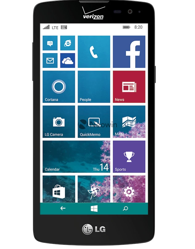 LG Windows phone | LG Windows phone | [ข่าว] ภาพแรกของมือถือ Windows phone 8.1 จาก LG วางจำหน่ายกับเครือข่าย Verizon